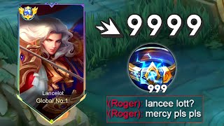 LANCELOT THUNDERBELT BUILD IS TOO TANKY BUT DEADLY😱  LANCELOT BEST BUILD FOR 2024 100 BROKEN [upl. by Ragse]