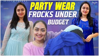 Party Wear Frocks Under Budget From Myntra  HeavenlyHomemade [upl. by Oiramaj350]