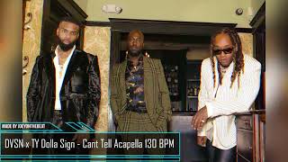 DVSN x Ty Dolla Sign  Cant Tell Acapella Ft YG Made By JoeyOnTheBeat [upl. by Niram]