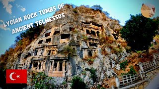 Ancient Lycian Rock Tombs of Telmessos [upl. by Fidellas]