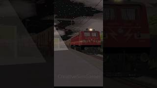 16791  Palaruvi Express skipping Kuri openrails mstslive [upl. by Acinnej]