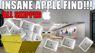 UK DUMPSTER DIVER SAVES THOUSANDS OF ILLEGAL APPLE WASTE FROM LANDFILL MACBOOKS IPHONES LAPTOPS [upl. by Aldwon]