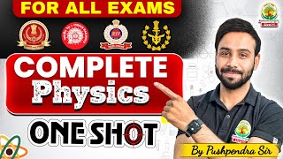 🔴Complete Physics For Railway SSC CGL CHSL 2024  Pushpendra Sir  Rankers Gurukul oneshot [upl. by Akerehs]