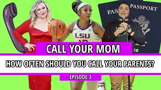 Holly Rowe CHOKES UP Discussing Angel Reese at the WNBA Draft  Call Your Mom Podcast Ep 3 [upl. by Otila445]