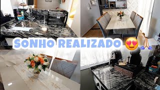 DUAS GRANDES CONQUISTAS PARA O NOSSO APARTAMENTO MRV  FICOU MUITO LINDO  GRATIDÃO  ALINE GENESTRA [upl. by Friederike835]