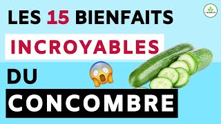 CONCOMBRE SES 15 BIENFAITS ET VERTUS POUR LA SANTE [upl. by Irneh]