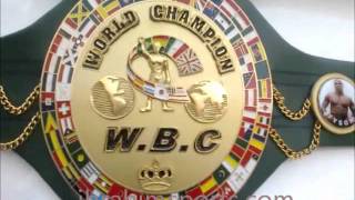 WBC World champion belt Replica [upl. by Vasquez]