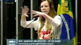 Vanessa Grazziotin relata debates na CPI da Espionagem [upl. by Ahsatan]