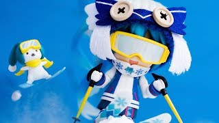 Nendoroid Snow Miku Snow Owl Vers  Unboxing [upl. by Eirahs]