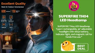 SUPERFIRE TH04 LED Headlamp [upl. by Jen991]