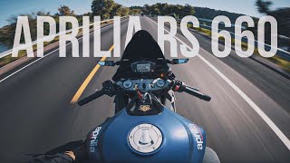 FULL THROTTLE Highway amp Forest Ride  2024 Aprilia RS 660  DJI Osmo Action 5 Pro Uncut [upl. by Horlacher]