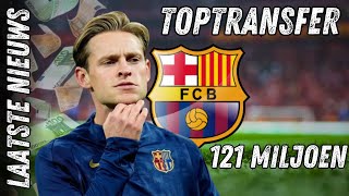 FRENKIE DE JONG GEDWONGEN OM BARCELONA TE VERLATEN SCHOKKENDE TRANSFER VAN 120 MILJOEN OP KOMST [upl. by Niatirb]