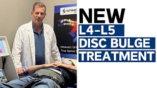 Best Treatment For Disc Herniations Disc Bulges L4L5  Dr John Zielonka Chiropractor in Ottawa [upl. by Nagy]