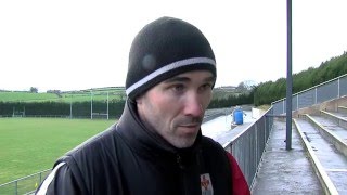 St Patricks Academy Dungannon manager Ciaran Gourley [upl. by Decrem]