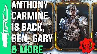 Gears of War 4  Anthony Carmine Is Back Ben Carmine Zombie Gary Carmine amp MORE GoW4 News [upl. by Orecic22]