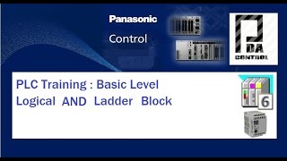 PLC Training  Basic Level  Ladder Operator AND Block  FPWIN Pro Panasonic [upl. by Joana]