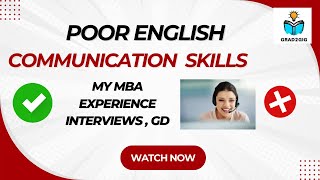 Poor English  Communication skills  MBA  REALITY  MUST WATCH [upl. by Ahsinroc]