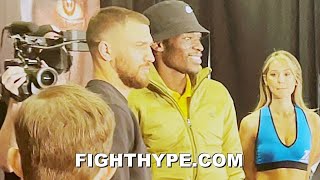 HIGHLIGHTS  LOMACHENKO VS RICHARD COMMEY FINAL PRESS CONFERENCE amp FIRST OFFICIAL FACE OFF [upl. by Livia545]