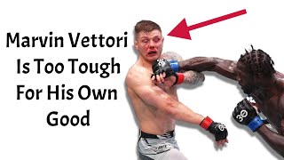 I Dont Know How Marvin Vettori Survived The Beatdown Jared Cannonier Gave Him [upl. by Drummond457]