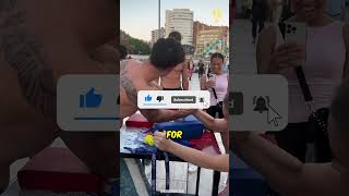 Girl Shocks Everyone in ArmWrestling Match [upl. by Bergmann]