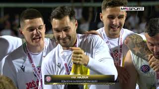 HAJDUK vs ŠIBENIK 20 finale SuperSport Hrvatski nogometni kup 2223 [upl. by Anirroc]