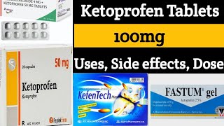 Ketoprofen  Brand Name Uses Side effects MOA Action Dose Pharmacokinetics Adverse Effect [upl. by Sucramad]