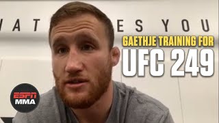 Justin Gaethje talks preparation for Tony Ferguson fight  ESPN MMA [upl. by Neersin50]