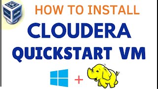 how to install cloudera quickstart vm on oracle virtualbox  how to install cloudera on windows 11 [upl. by Ahsian]