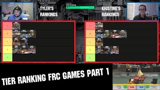 Tier Ranking FRC Games 20002022 Part 1 [upl. by Ulphi59]