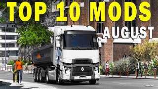 TOP 10 ETS2 MODS  AUGUST 2024  Euro Truck Simulator 2 Mods [upl. by Mcgrath]