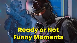 THE WORST SWAT TEAM EVER  Ready or Not Funny Moments [upl. by Elvia]