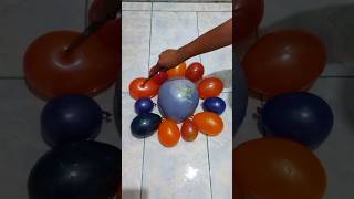 Mixing Color With Popping ⚠️🔥Balloons Reverse Video Asmrshorts shortasmr pakistanfunsatisfying [upl. by Roswald]