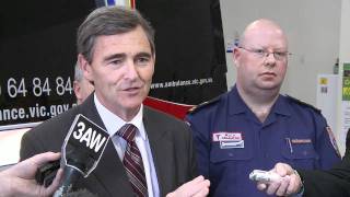 John Brumby  More Paramedics More Stations [upl. by Ahsekad583]