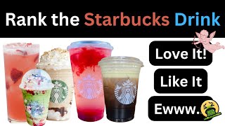 Ranking 2024s Top Starbucks Drinks  Your Ultimate Guide to Starbucks Bestsellers [upl. by Wernda]