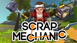 Scrap Mechanic SHQIP  Kerret Kuq e Zi  SHQIPGaming [upl. by Niliak]