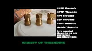 Types of Brass Compression Fittings Bushes Plugs Tees Elbows UnionConnectors [upl. by Marybella]