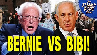 Bernie HITS BACK After Netanyahu DEMANDS Campus Protesters’ Arrest [upl. by Nahgaem]