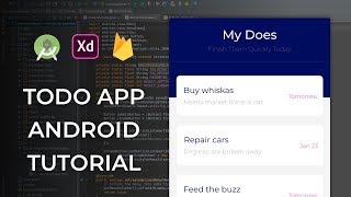 Build MyDoes App Android Studio Tutorial  Part 1 [upl. by Claudetta994]