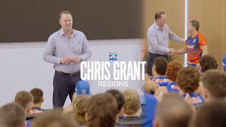 Chris Grant says goodbye after 30 YEARS of service [upl. by Aiz241]