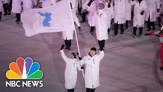 The Olympic History Of The Two Koreas  NBC News [upl. by Weslee]