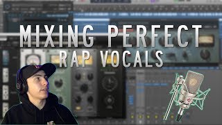 How to Mix Perfect Rap Vocals  Logic Pro Tutorial [upl. by Nahtanohj132]