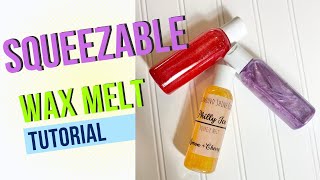 Squeezable Wax Melts Squeezemelts waxmelts [upl. by Sirapal]