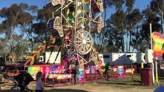 ZIPPER RIDE HORSHAM SHOW 2015 [upl. by Aihseya]