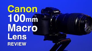 Canon EF 100mm F28 Macro USM Prime Lens Review [upl. by Nagaet857]