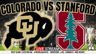 COLORADO vs STANFORD Post Game [upl. by Flemming]