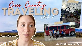 Family of 12 Cross Country Travel Week 1 [upl. by Hasheem788]