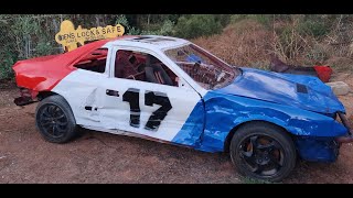 Perris Auto Speedway 17 Mini Stock Roof cam 5424 Heat amp Main [upl. by Gussy]