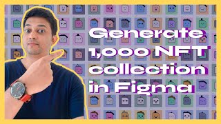 Generate 1000 NFT collection in Figma [upl. by Cleaves175]