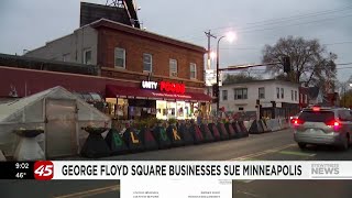 George Floyd Square businesses seek 30M from Minneapolis over loss of business property value [upl. by Nnahgem]