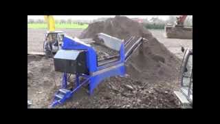 FleXiever Conveyor zeefmachine in actie [upl. by Ferd]